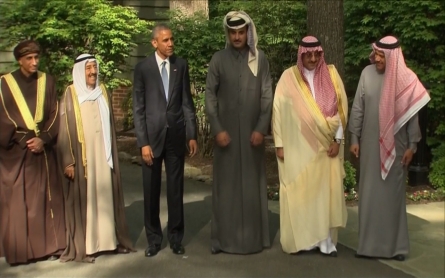 President Obama meets Gulf leaders at Camp David